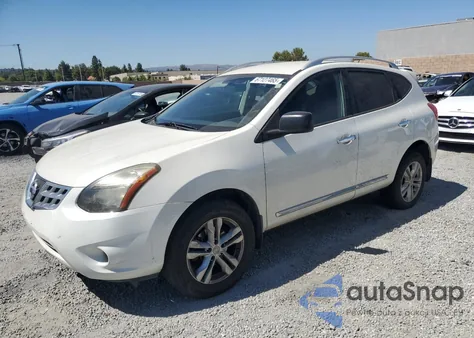 2015 Nissan Rogue Select S from USA, damaged, VIN JN8AS5MT7FW651040